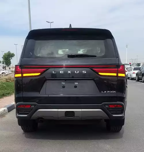 Lexus LX700h Signature 3.5l Hybrid - 2025 with Autopark  (Black / Red)