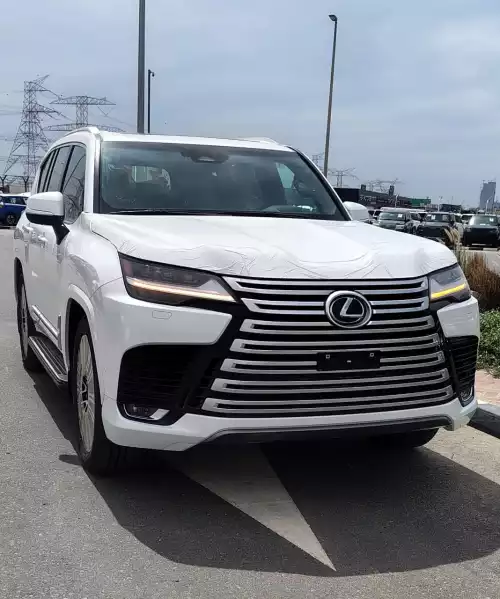 Lexus LX700h Signature 3.5l Hybrid  - 2025  with Autopark  (White/ Tan)
