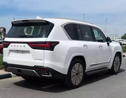 Lexus LX700h Signature 3.5l Hybrid  - 2025  with Autopark  (White/ Tan)