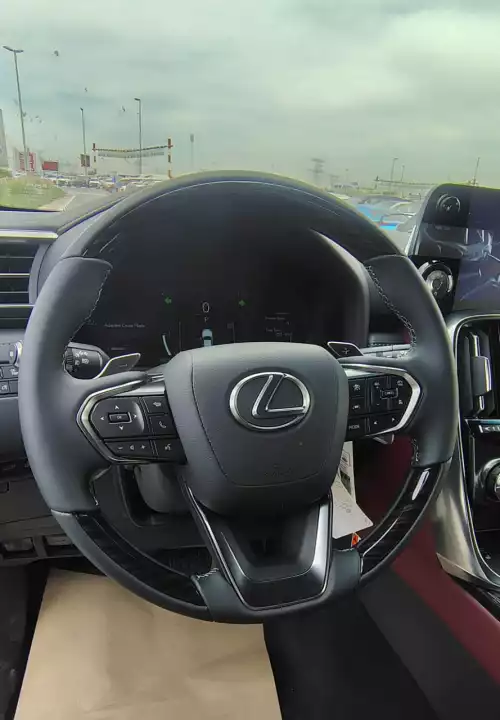 Lexus LX700h Urban 3.5l Hybrid - 2026 Model Year (Black / Red)