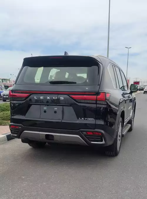 Lexus LX700h Urban 3.5l Hybrid - 2026 Model Year (Black / Red)