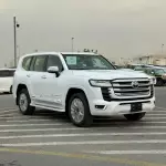 Toyota Land Cruiser VX.R 3.5L Petrol 2026 Model Year White Color Exterior  - Thumbnail 1