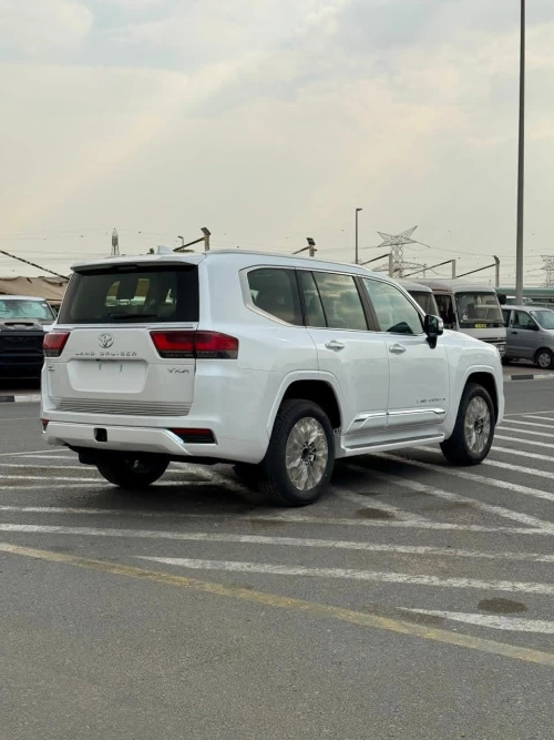 Toyota Land Cruiser VX.R 3.5L Petrol 2026 Model Year White Color Exterior 