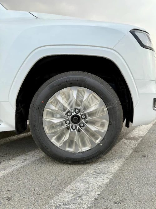 Toyota Land Cruiser VX.R 3.5L Petrol 2026 Model Year White Color Exterior 