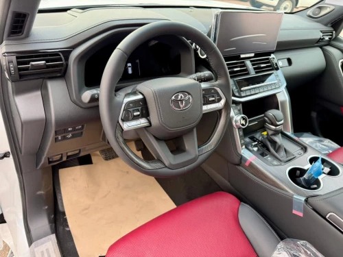 Toyota Land Cruiser VX.R 3.5L Petrol 2026 Model Year White Color Exterior 