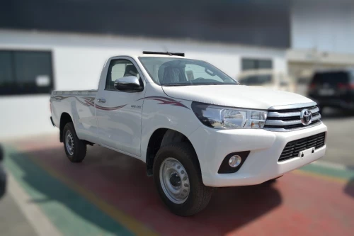 Toyota Hilux Single Cab 4x4 2.7L Petrol MT 2026 Model Year - White