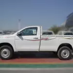 Toyota Hilux Single Cab 4x4 2.7L Petrol MT 2026 Model Year - White - Thumbnail 3