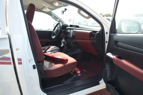 Toyota Hilux Single Cab 4x4 2.7L Petrol MT 2026 Model Year - White