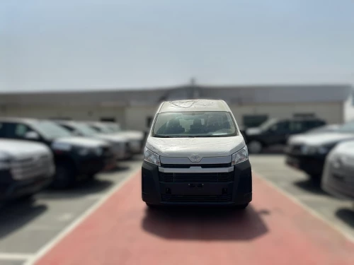 Toyota Hiace High Roof 3.5L Petrol AT 2026 Model Year - White (Black Bumper)