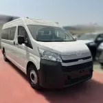 Toyota Hiace High Roof 3.5L Petrol AT 2026 Model Year - White (Black Bumper) - Thumbnail 3