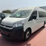 Toyota Hiace High Roof 3.5L Petrol AT 2026 Model Year - White (Black Bumper) - Thumbnail 1