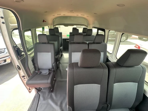 Toyota Hiace High Roof 3.5L Petrol AT 2026 Model Year - White (Black Bumper)