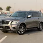 Nissan Armada SL 5.6L Petrol 2020 Model Year Grey Color Exterior  - Thumbnail 1