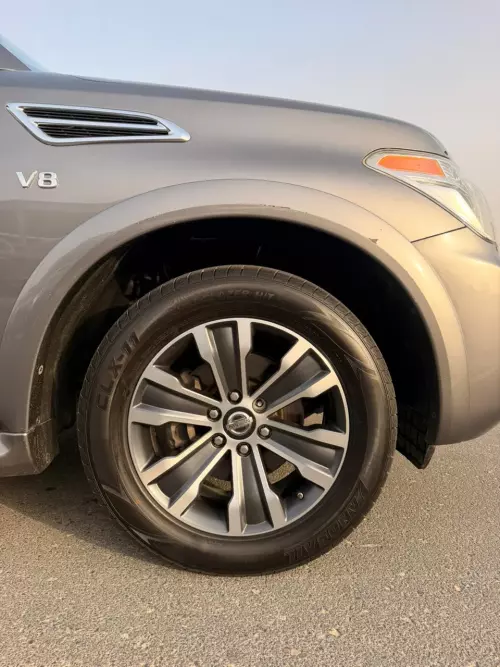 Nissan Armada SL 5.6L Petrol 2020 Model Year Grey Color Exterior 