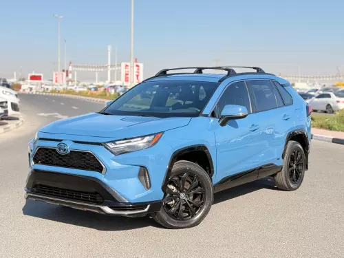 Toyota Rav4 SE 2.5L Hybrid 2023 Model Year Blue Color Exterior 