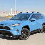 Toyota Rav4 SE 2.5L Hybrid 2023 Model Year Blue Color Exterior  - Thumbnail 1