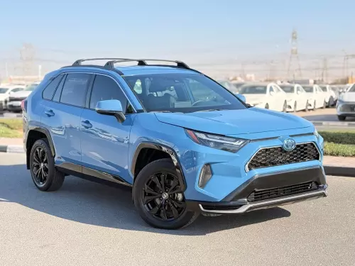 Toyota Rav4 SE 2.5L Hybrid 2023 Model Year Blue Color Exterior 