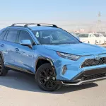 Toyota Rav4 SE 2.5L Hybrid 2023 Model Year Blue Color Exterior  - Thumbnail 3