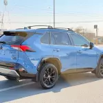 Toyota Rav4 SE 2.5L Hybrid 2023 Model Year Blue Color Exterior  - Thumbnail 4
