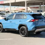 Toyota Rav4 SE 2.5L Hybrid 2023 Model Year Blue Color Exterior  - Thumbnail 5
