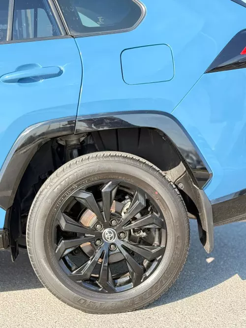 Toyota Rav4 SE 2.5L Hybrid 2023 Model Year Blue Color Exterior 