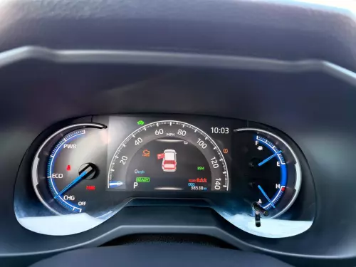 Toyota Rav4 SE 2.5L Hybrid 2023 Model Year Blue Color Exterior 