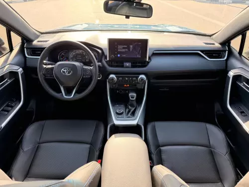 Toyota Rav4 SE 2.5L Hybrid 2023 Model Year Blue Color Exterior 