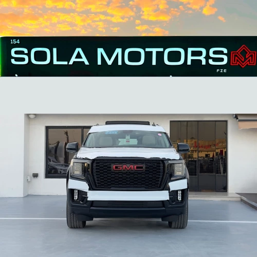 GMC Yukon Denali 6.2L Petrol 2026 Model Year Black Color Exterior 