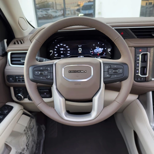 GMC Yukon Denali 6.2L Petrol 2026 Model Year Black Color Exterior 