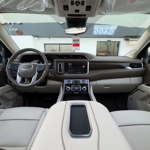 GMC Yukon Denali 6.2L Petrol 2026 Model Year Black Color Exterior 
