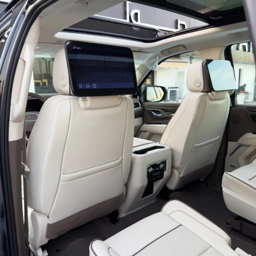 GMC Yukon Denali 6.2L Petrol 2026 Model Year Black Color Exterior 