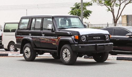 Toyota Land Cruiser LC 76 Hard-Top 2026 Model Year Grey Color Exterior