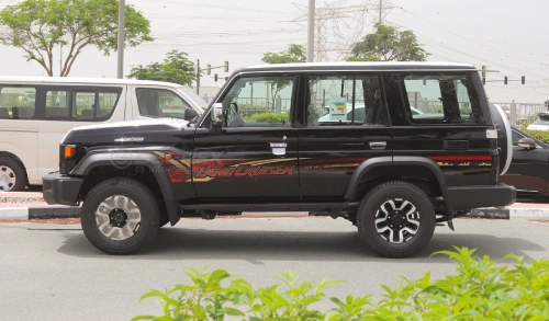 Toyota Land Cruiser LC 76 Hard-Top 2026 Model Year Grey Color Exterior