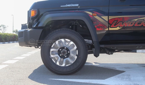 Toyota Land Cruiser LC 76 Hard-Top 2026 Model Year Grey Color Exterior