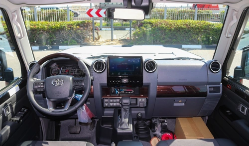 Toyota Land Cruiser LC 76 Hard-Top 2026 Model Year Grey Color Exterior