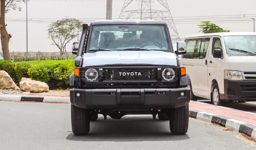 Toyota Land Cruiser LC 76 Hard-Top 2026 Model Year Grey Color Exterior