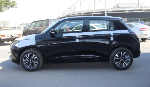 Suzuki Swift GLX Petrol FWD 2026 Model Year Black Color Exterior