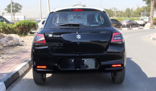 Suzuki Swift GLX Petrol FWD 2026 Model Year Black Color Exterior