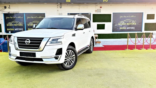 Nissan Petrol Platinum 5.7L Petrol 2021 Model Year White Color Exterior