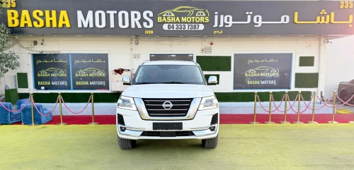 Nissan Petrol Platinum 5.7L Petrol 2021 Model Year White Color Exterior