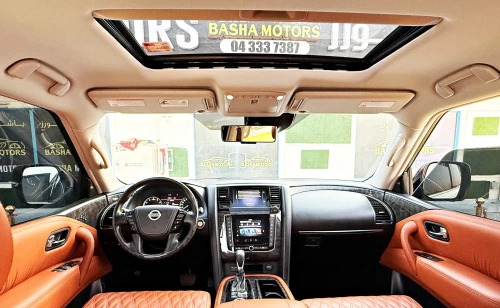 Nissan Petrol Platinum 5.7L Petrol 2021 Model Year White Color Exterior