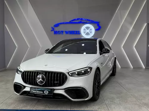 Mercedes-Benz S63 AMG 2024 - White / Red - Carsooq