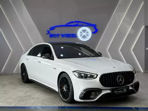 Mercedes-Benz S63 AMG 2024 - White / Red - Carsooq