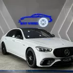 Mercedes-Benz S63 AMG 2024 - White / Red - Carsooq - Thumbnail 2