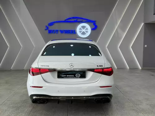 Mercedes-Benz S63 AMG 2024 - White / Red - Carsooq