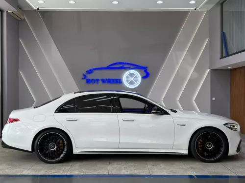 Mercedes-Benz S63 AMG 2024 - White / Red - Carsooq