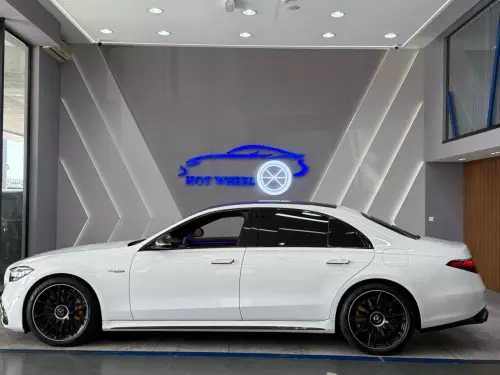 Mercedes-Benz S63 AMG 2024 - White / Red - Carsooq