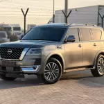 Nissan Armada SL 5.7L Petrol 2021 Model Year Grey Color Exterior  - Thumbnail 1