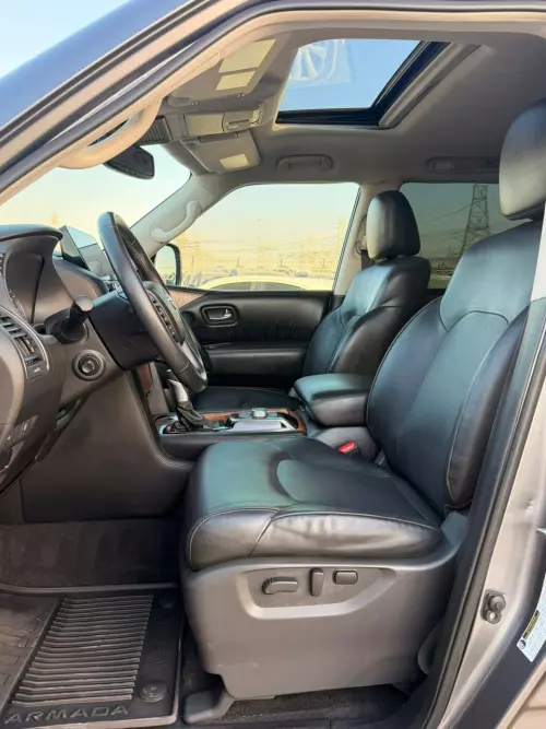 Nissan Armada SL 5.7L Petrol 2021 Model Year Grey Color Exterior 