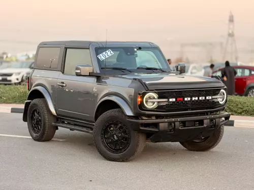 Ford Bronco Wildrack 2.3L EcoBoost 2022 Model Year Black Color Exterior 